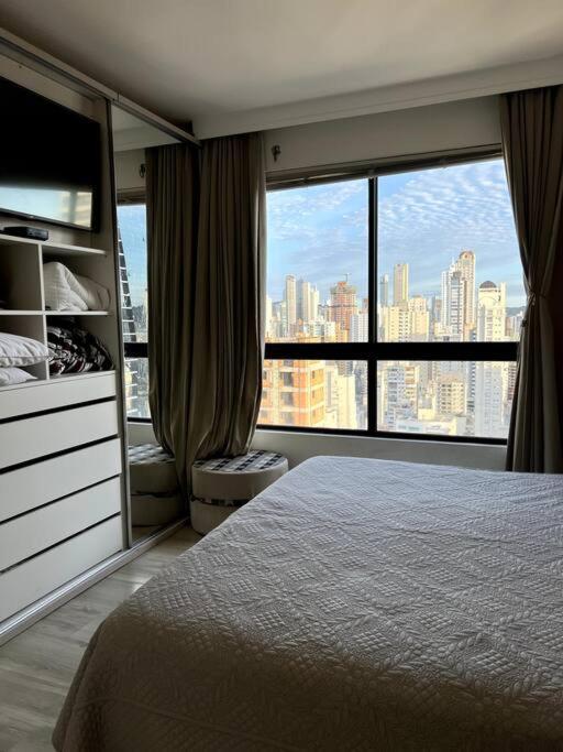 Apartamento No Centro, Com Vista Mar E Cristo Luz Balneario Camboriu Dış mekan fotoğraf